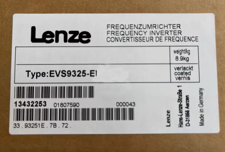 Servoinversor Lenze EVS9325-EI IPCS Nuevo Sellado Original Lenze
